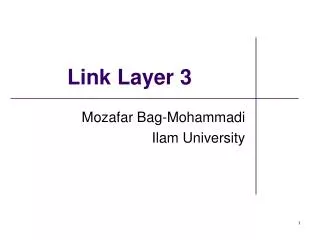 link layer 3