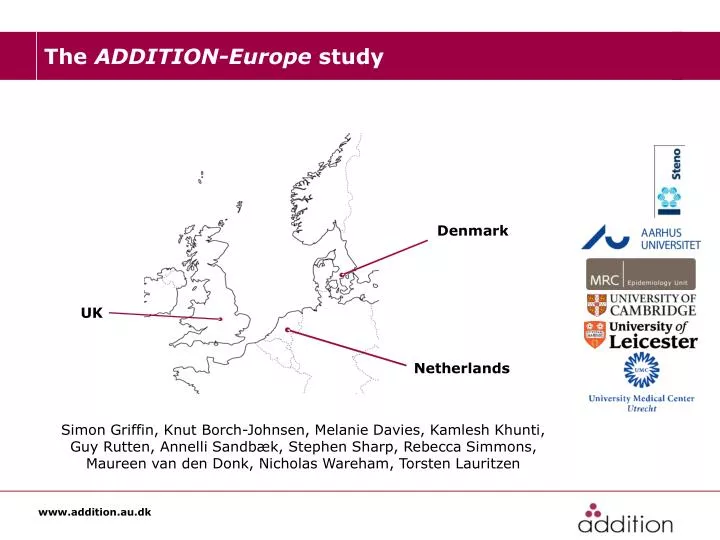 the addition europe study
