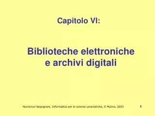 capitolo vi