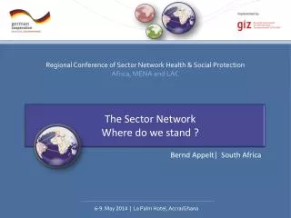 The Sector Network Where do we stand ?