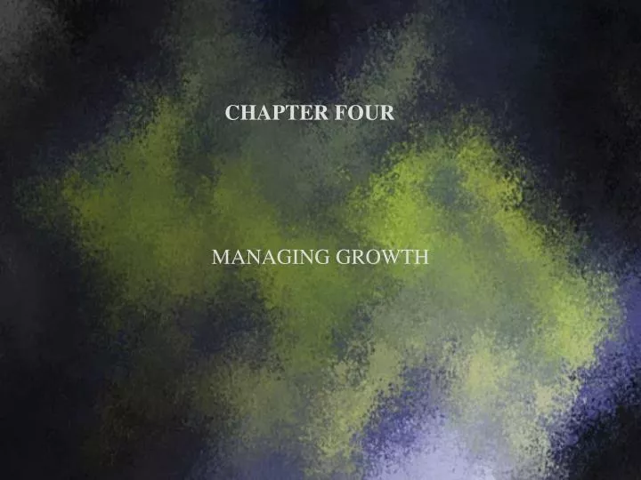 managing growth