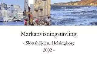 markanvisningst vling