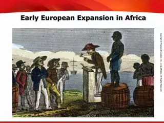 Early European Expansion in Africa