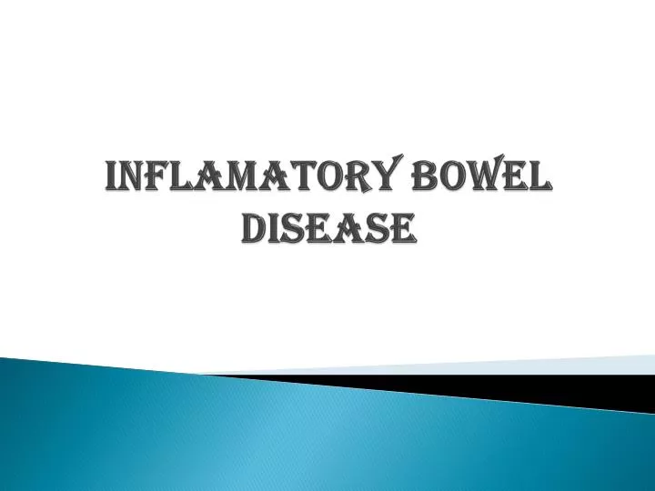 inflamatory bowel disease