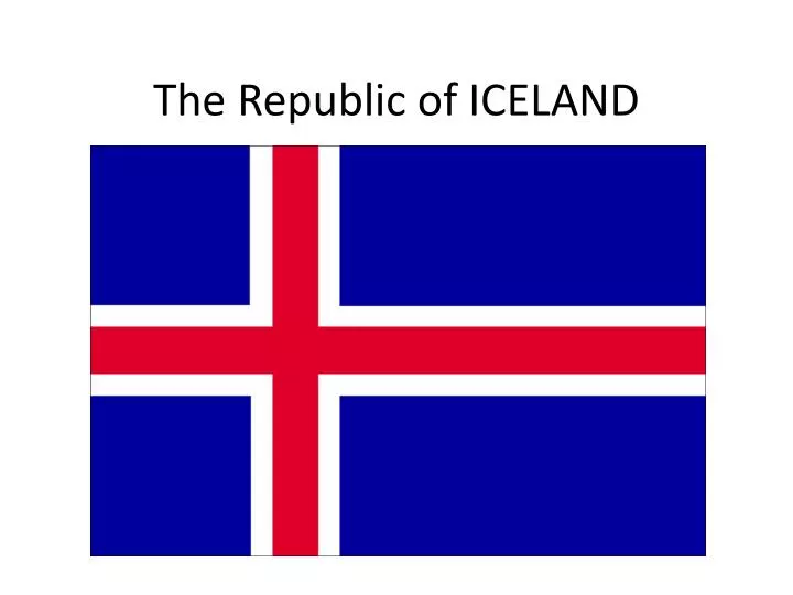 the republic of iceland