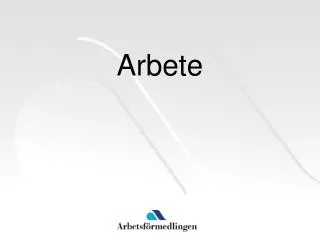arbete