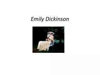 Emily Dickinson