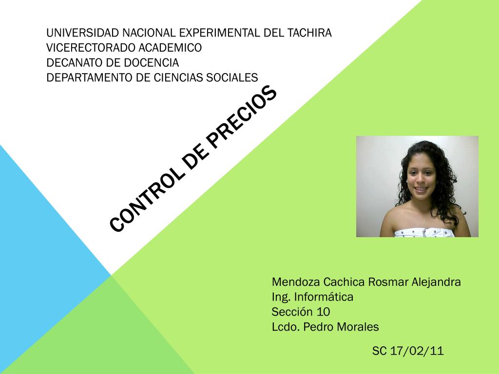 PPT - Control de precios PowerPoint Presentation, free download - ID ...