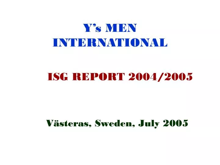 y s men international