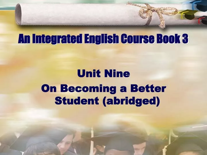 an integrated english course book 3