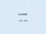 LiveABC - slide 1