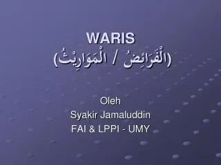 waris