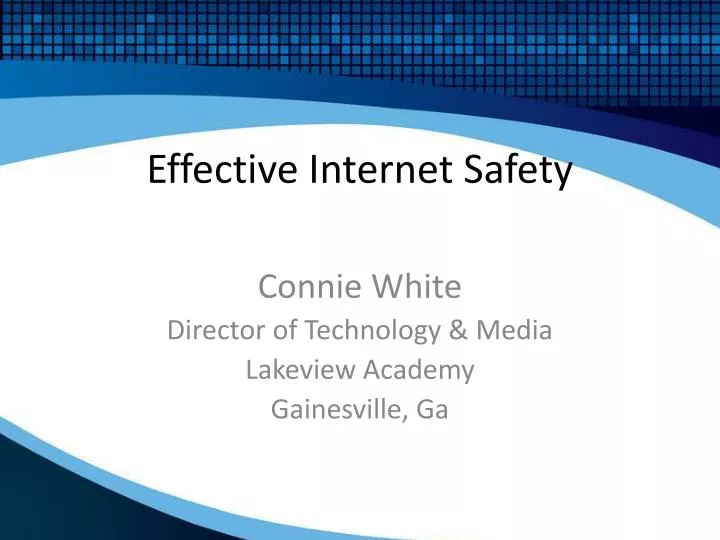 effective internet safety