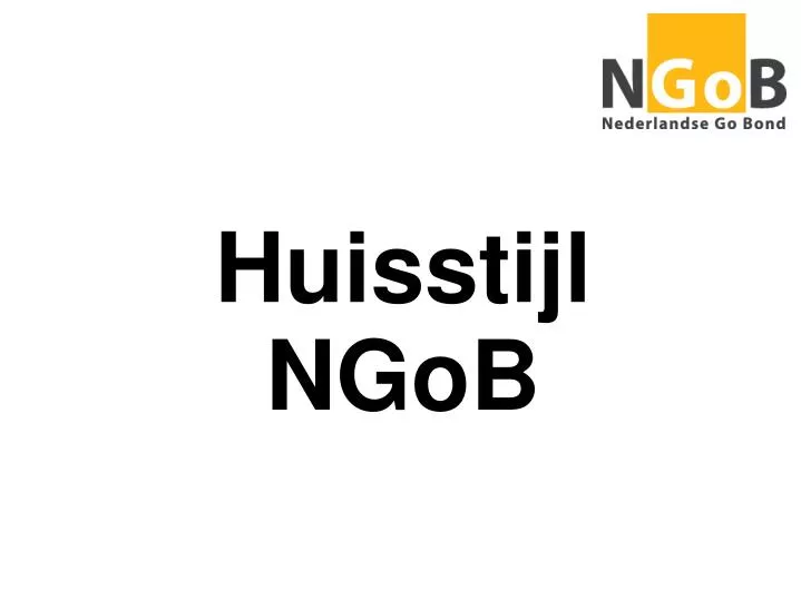 huisstijl ngob