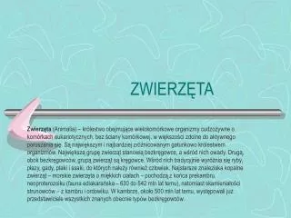 zwierz ta