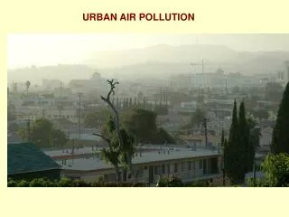 URBAN AIR POLLUTION