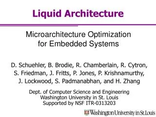 Liquid Architecture