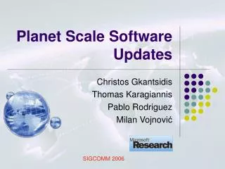 Planet Scale Software Updates