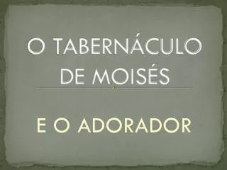 o tabern culo de mois s