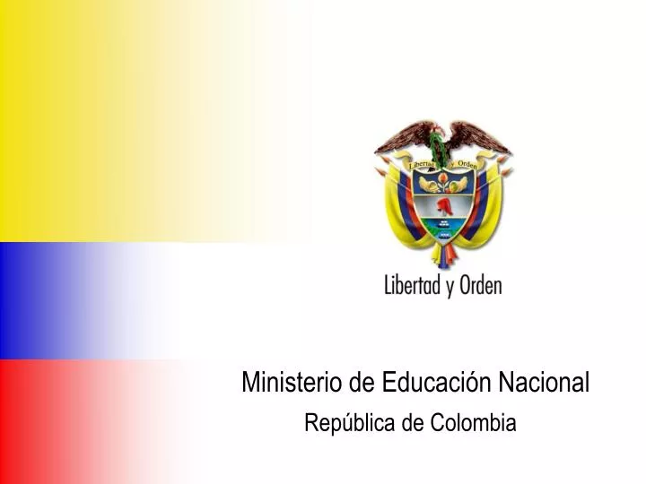 ministerio de educaci n nacional