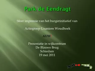 park de eendragt