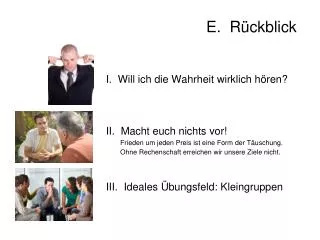 e r ckblick