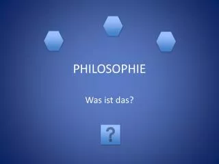 philosophie