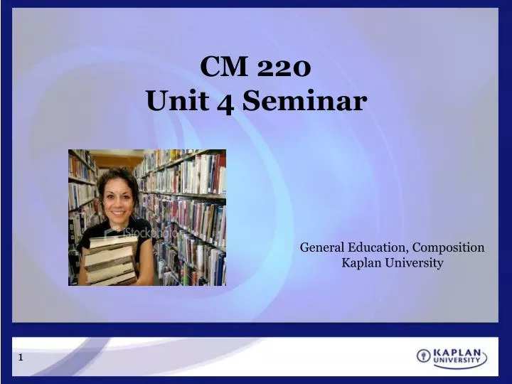 cm 220 unit 4 seminar