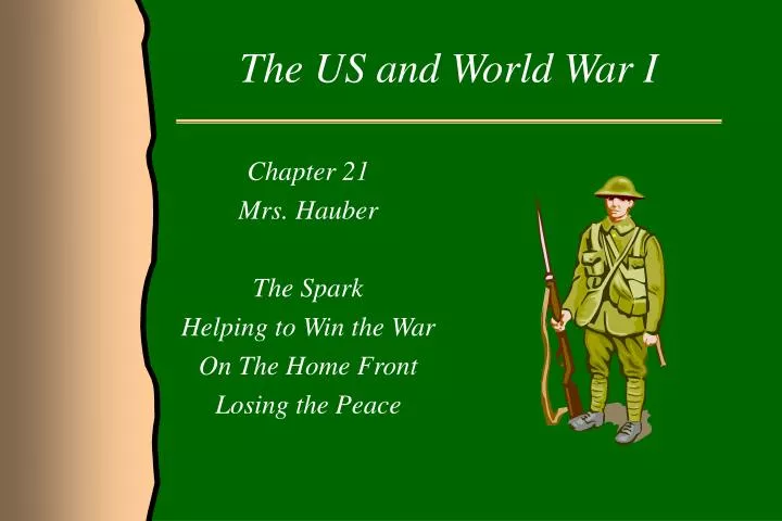 the us and world war i