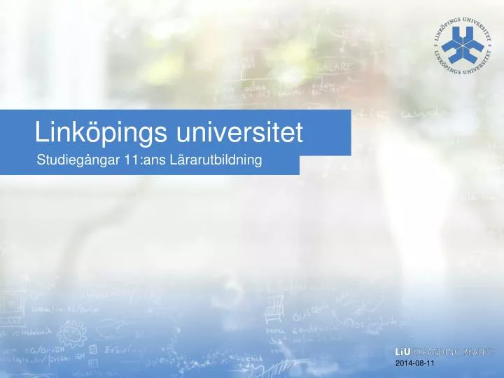 link pings universitet