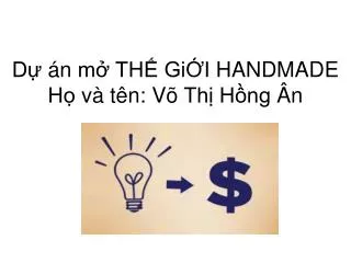 d n m th gi i handmade h v t n v th h ng n