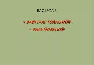 ba i so 8