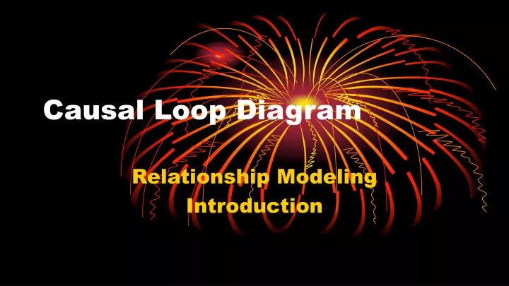 causal loop diagram