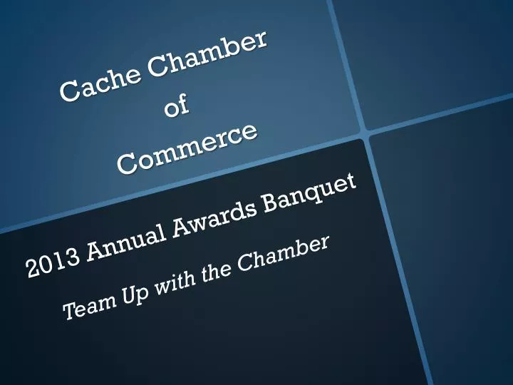 cache chamber of commerce