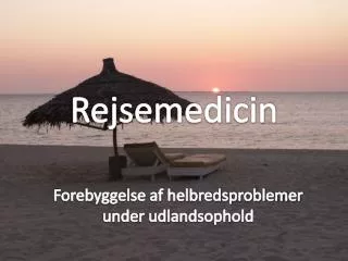 rejsemedicin