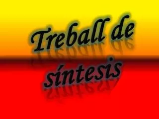 treball de s ntesis