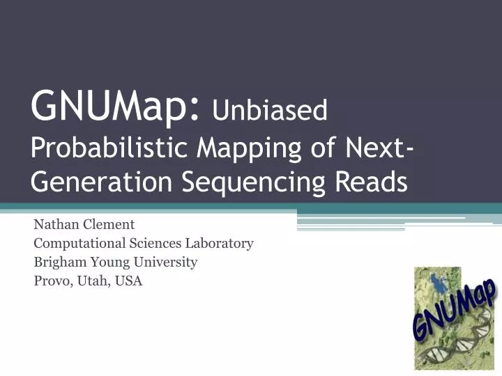 gnumap unbiased probabilistic mapping of next generation sequencing reads
