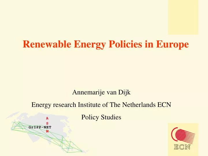 renewable energy policies in europe