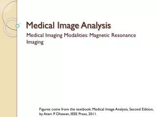 Medical Image Analysis