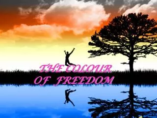 THE COLOUR OF FREEDOM
