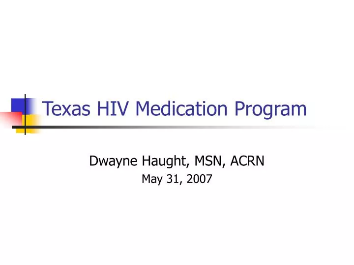 texas hiv medication program