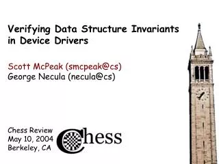 Verifying Data Structure Invariants in Device Drivers