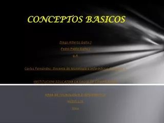 conceptos basicos