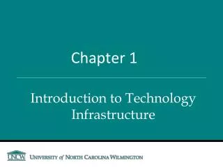 Introduction to Technology Infrastructure