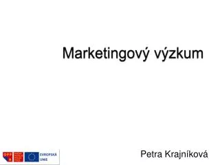 marketingov v zkum