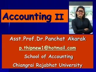 accounting ii
