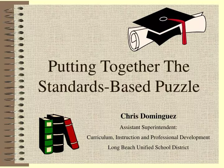 putting together the standards based puzzle
