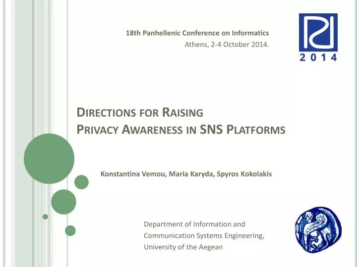 directions for raising privacy awareness in sns platforms