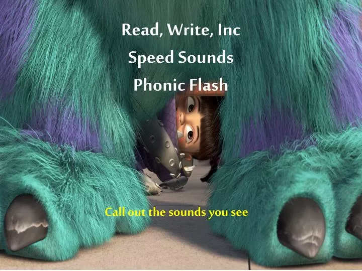 read write inc speed sounds phonic flash