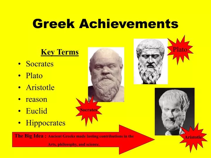 greek achievements